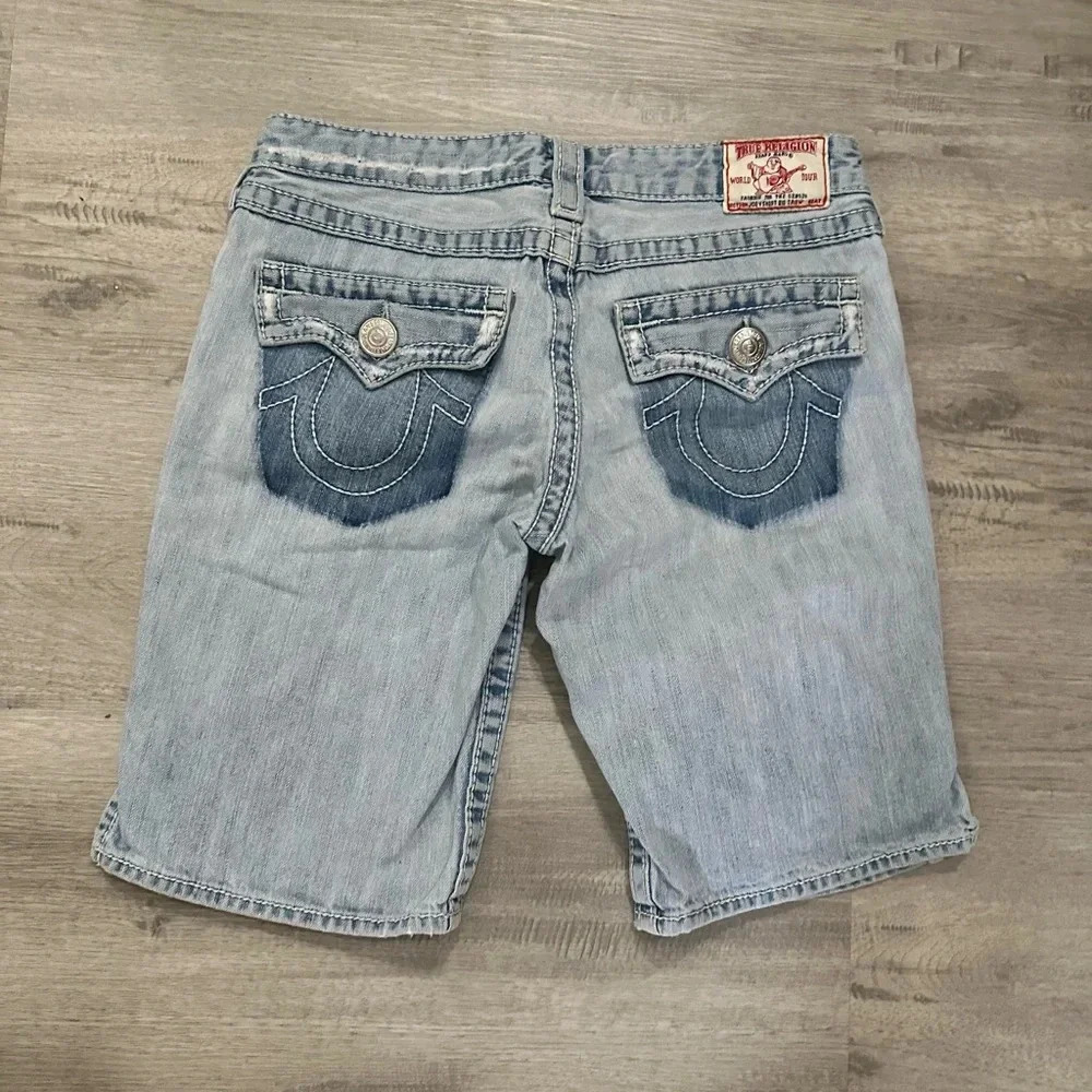 Y2k True Religion shorts  Sz 29 street wear cool girls only